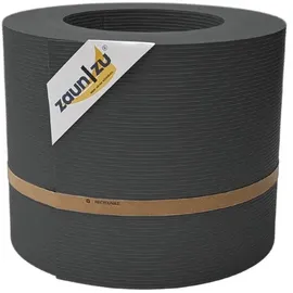 zaunzu® Sichtschutzstreifen 26 m Anthrazit Metall