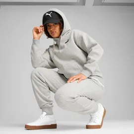 Puma ESS Small No. 1 Logo Comfort High-Waist Sweatpants TR cl Light Gray Heather XXL