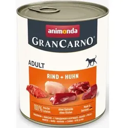 Hunde - Nassfutter ANIMONDA GranCarno Adult Rind + Huhn, 800 g