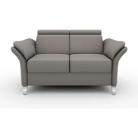sit&more 2-Sitzer SIT & MORE "Vincenzo", grau (steelgrau), B:156cm H:84cm T:93cm, Sofas