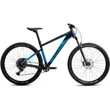 Ghost Mountainbike »Nirvana Tour SF Universal«, 12 Gang, SRAM, X01 Eagle Schaltwerk, Kettenschaltung, für Damen und Herren, Kettenschaltung, 97369343-49 dunkelblau-hellblau 29 Zoll (73,66cm), blau 49 cm)