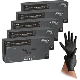 Maimed Diamond Grip schwarz, XL