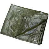 Lex Abdeckplane 4 x 5 m Dunkelgrün-Schwarz