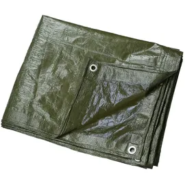 Lex Abdeckplane 4 x 5 m Dunkelgrün-Schwarz