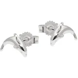 GALLAY Ohrstecker springender Delfin Silber 925 10 mm