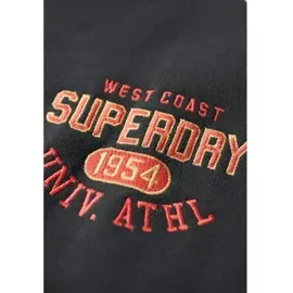 Superdry Damen. College Bomberjacke aus Jersey mit Schriftzug-Grafik schwarz 42 - 42