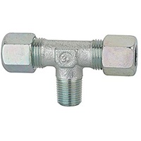 Riegler 112190-V 121 T-Einschraubverschraubung, R 3/8 a, Rohr-Außen-Ø 12,