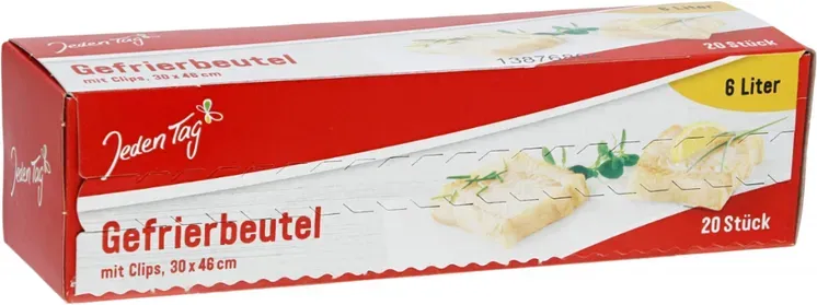 Gefrierbeutel Jeden Tag 6L