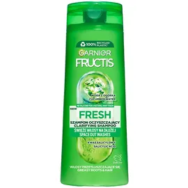 Garnier Fructis Fresh Shampoo für normales und fettiges Haar, stärkt, reinigt und nährt, 400 ml