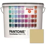 ALPINA Wandfarbe »Pantone«, Wandfarbe »Pantone«, Innenfarbe Parsnip 2,5 Liter matt - beige