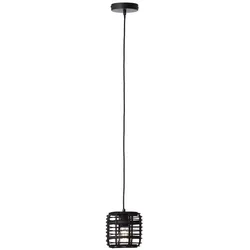 BRILLIANT Pendelleuchte »CROSSTOWN«, 1-flammig, 40 W, Ø 160 mm, IP 20 - braun | schwarz