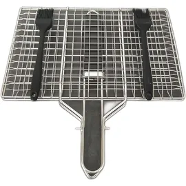 aokito Grillschale 2 cm Edelstahl weiß