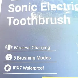 COULAX Elektrische Zahnbürste Schallzahnbürste für Erwachsene - Whitening Ultraschall Zahnbürste Elektrisch mit Reiseetui und Ladestation, Electric Toothbrush Mit 8 Bürstenköpfe, 5 Putzmodi, 40000VPM