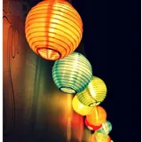 Solar-Lichterkette für den Außenbereich, 5 Meter, Laterne, 20 LED-Laternen, wasserdichte Solar-Lichterkette, Weihnachtsdekoration für Garten,