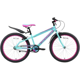 Bikestar Urban Jungle 24" türkis/pink Handbremsen