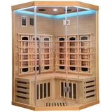 SANOTECHNIK SUPREME Infrarotkabine 2 Pers. 120x120x190 cm (Bausatz)