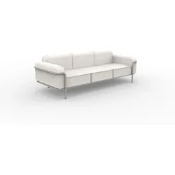 Hug 3-Sitzer Outdoor Sofa- Lounge Möbel Cream, Schlamm
