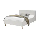 Meise Möbel Polsterbett Mattis ¦ grau ¦ Maße (cm): B: 161 H: 105