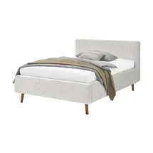 Meise Möbel Polsterbett Mattis ¦ grau ¦ Maße (cm): B: 161 H: 105