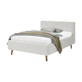 Meise Möbel Polsterbett Mattis ¦ grau ¦ Maße (cm): B: 161 H: 105