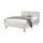 Meise Möbel Polsterbett Mattis ¦ grau ¦ Maße (cm): B: 161 H: 105