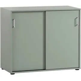 WELLTIME Niels Schiebetürenschrank 100,1 x 83,6 x 41 cm pistazie