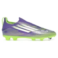 adidas F50 League Laceless FG/MG Purple Rush / Cloud White / Lucid Lemon 29