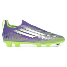 adidas F50 League Laceless FG/MG Purple Rush / Cloud White / Lucid Lemon 29