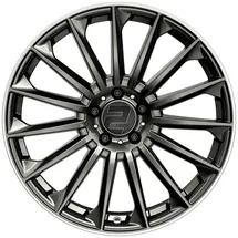 2DRV WH39 dark gunmetal Lakiert Hochgl. Felgenbett Alufelge 18 Zoll ET40 5x112 ML66.6