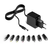 HKY USB-C Ladegerät 5V 3A für PS Portal, PS 5,Xbox Series X,Switch, Tiptoi Netzteil (Unterstützt Controller & Lernspielzeug,Smart IC, sichere Schnellladung) schwarz