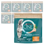 Purina One Bifensis Adult 8x1,5kg Trockenfutter für Katzen mit Hähnchen