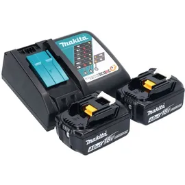 Makita DMR 056 RM schwarz + 2 x 4,0 Ah Akku + Ladegerät