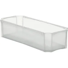 Surplus Einsatzkasten Kunststoff 1/4 Quer transparent