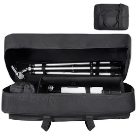 Vevor Teleskoptasche, 762 mm, Transporttasche für Teleskope mit festen Schnallen, mehrere Taschen & abnehmbare Trennwand für Teleskope, Teleskop-Tragetasche zur Sicherung von optischem Tubus & Stativ
