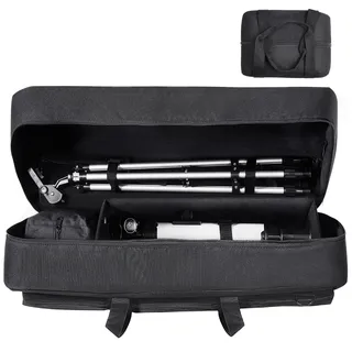 Vevor Teleskoptasche, 762 mm, Transporttasche für Teleskope mit festen Schnallen, mehrere Taschen & abnehmbare Trennwand für Teleskope, Teleskop-Tragetasche zur Sicherung von optischem Tubus & Stativ