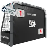 Hudora Fußballtor Schwarz 300 x 200 x 120 cm