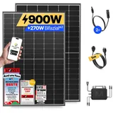 onLite: 900 Watt Balkonkraftwerk - ohne Halterung / ohne Speicher / 5m