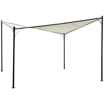 aleos Gartenpavillon Paros 4 x 4 m Beige