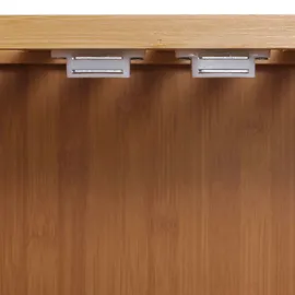 Mendler HWC-B18 Badschrank 168 x 64 x 33 cm Braun Holz