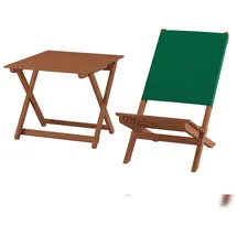 Erst-Holz Campingstuhl Klappstuhl Grün
