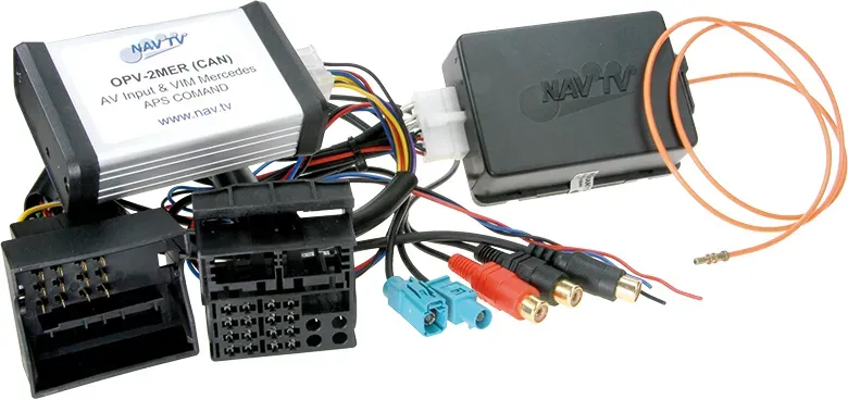  AV-Eingang und VIM - Video in Motion für MercedesA-Klasse, B-Klasse, C-Klasse... 