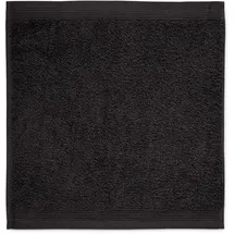 Möve Superwuschel Seiftuch 30 x 30 cm black