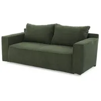 Schlafsofa Ron Cord Grün