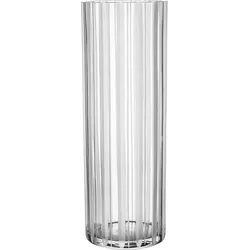 Cut in Number Vase 33 cm Streifen