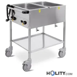 Warmewagen mit verschiedenen Temperaturen h2200130