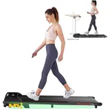CITYSPORTS Laufband WP6, für zuhause mit Fernbedienung Bluetooth LED Dispaly,1-6KM/ H - Grün