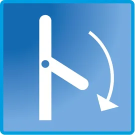 Mandalika Garda Klapptisch 60 x 60 x 71 cm Silber