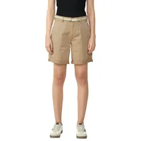 S.Oliver Chinoshorts Sommerhose mit geflochtenem Gürtel beige 42