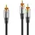 Sonero Audiokabel 1x Cinch-Stecker auf 2x Cinch-Stecker 1,0m (null)