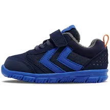 hummel Crosslite Winter Babyschuhe Kinder 7771 blue/orange 19